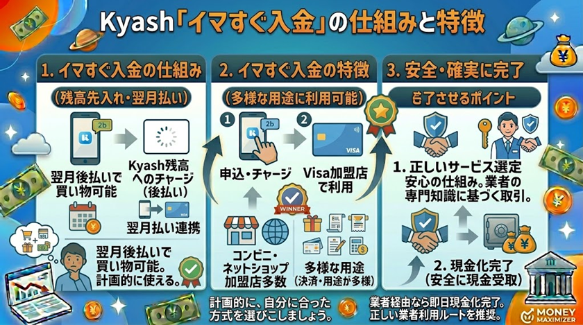 「Kyashで現金化したい」と検索する人の本音